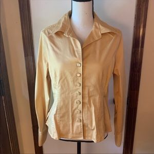 Trendy Office Career Blouse Size Medium